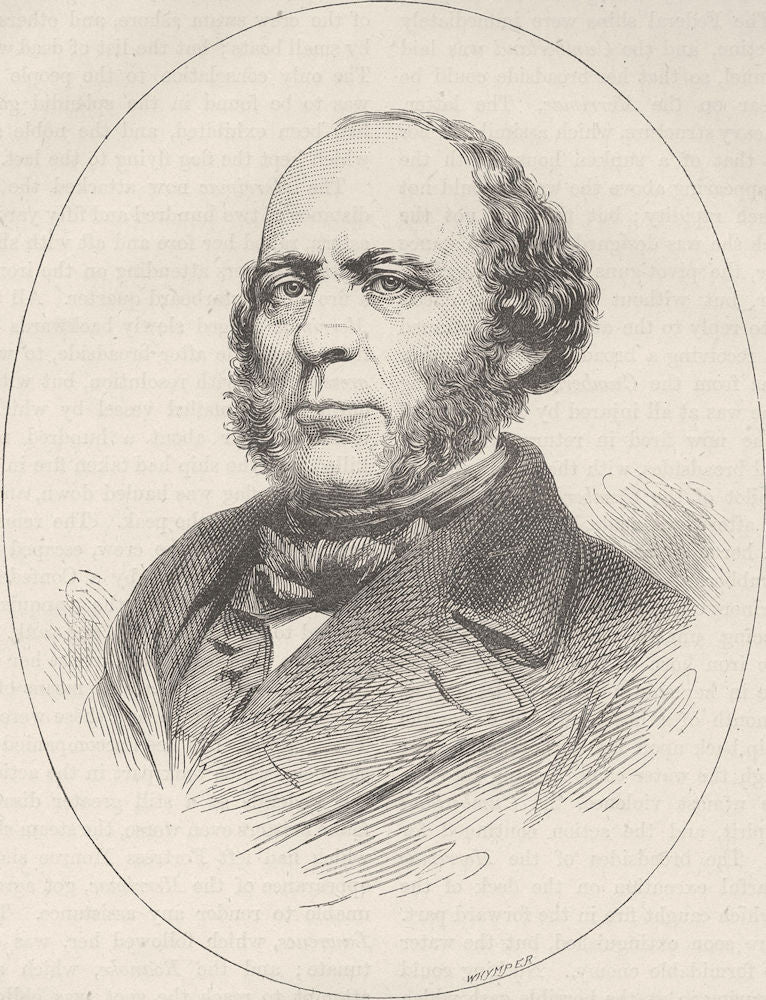 ENGINEERS. Civil War. Captain Ericsson c1880 old antique vintage print picture